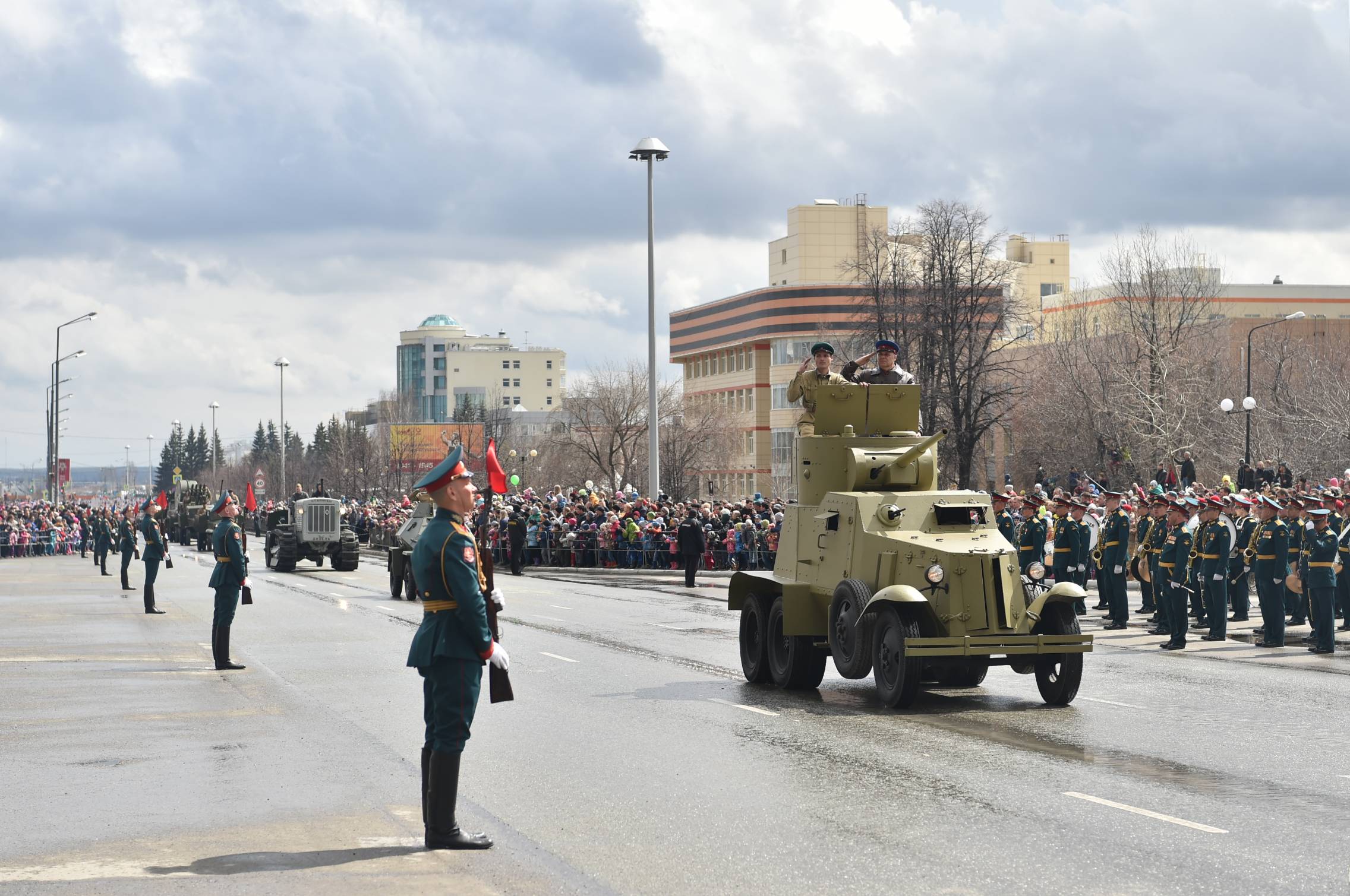 В Верхней Пышме прошли торжественные мероприятия, посвящённые Дню Победы