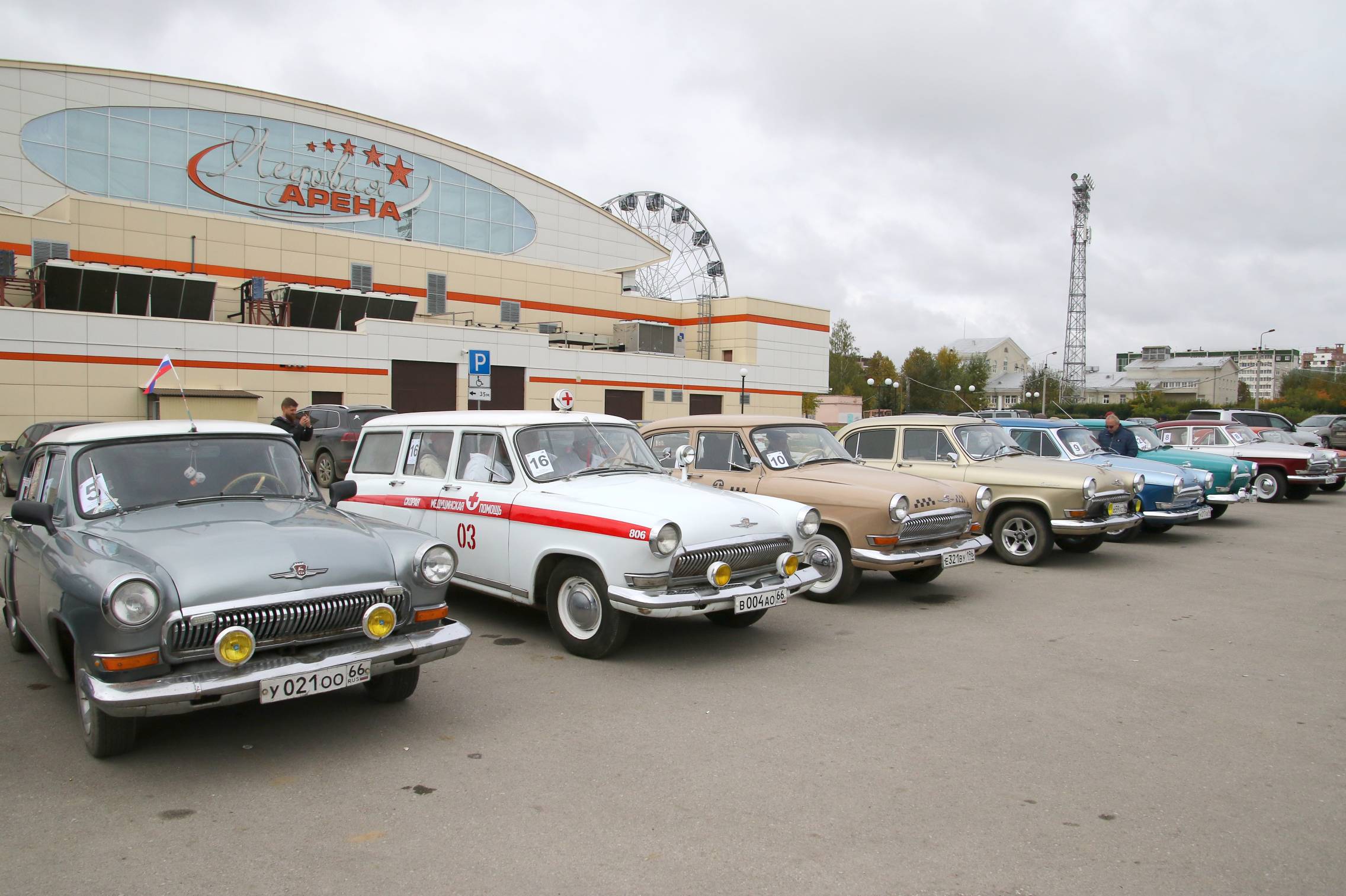 Экспонат ГАЗ-21 УС вошел в тройку призеров автопробега Верхней Пышмы