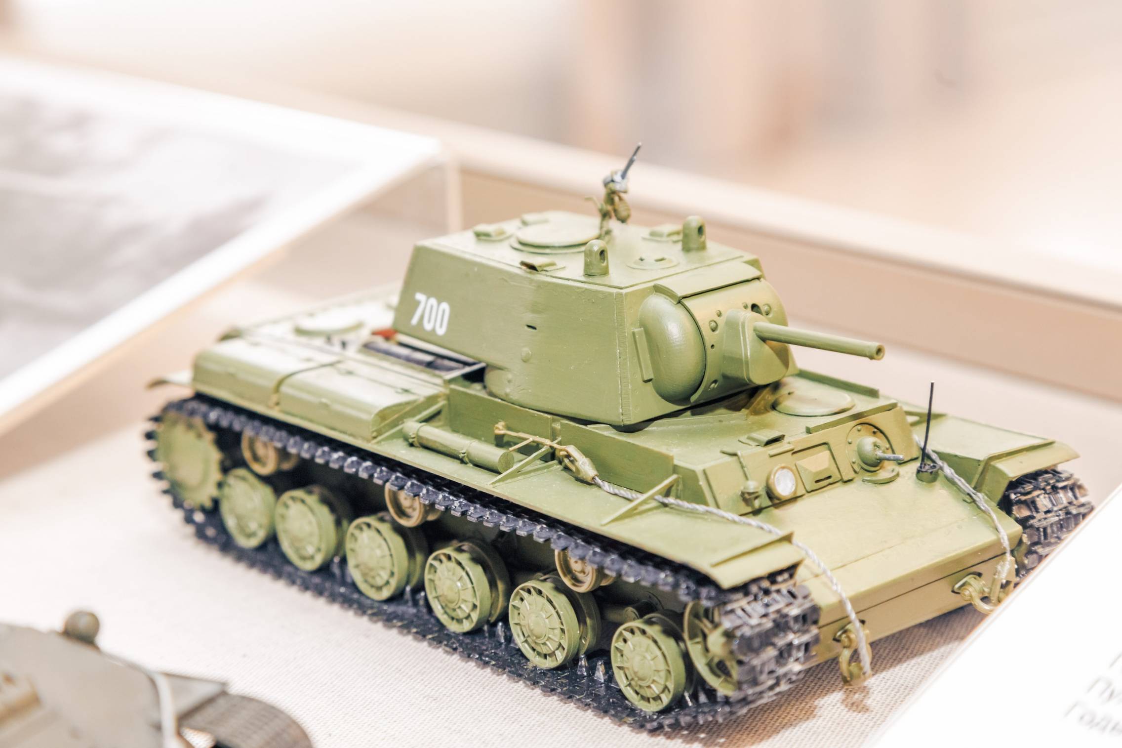 В музее военной техники открылась выставка стендового моделизма
