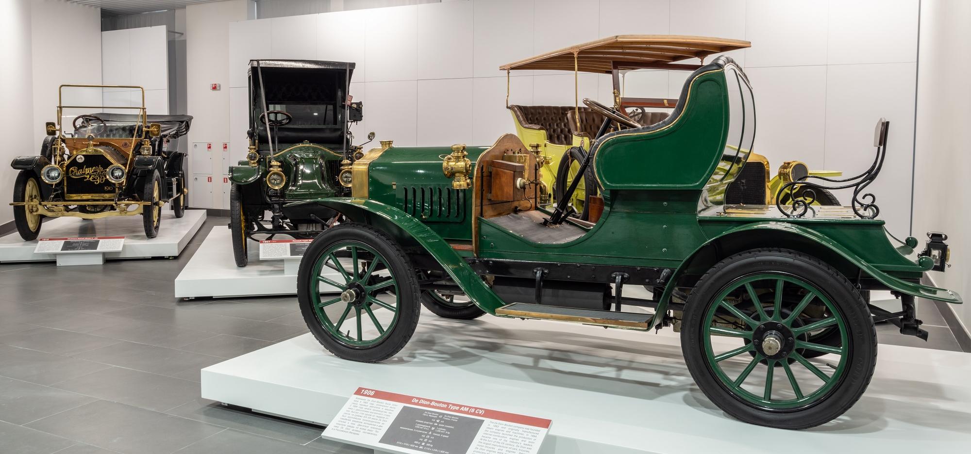 Cars from the late 19th to the early 20th centuries