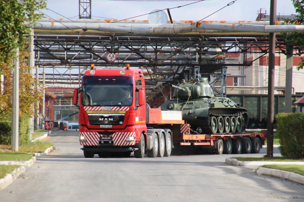 В музее военной техники УГМК появился уралмашевский Т-34